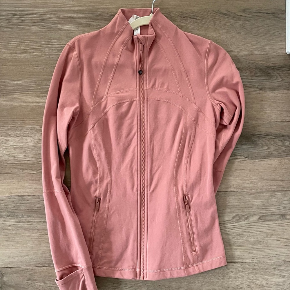 Lululemon Define Jacket - soft peach